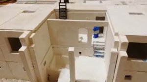 Строительство. Макет дома из гипса.Новая часть / House model build. New part