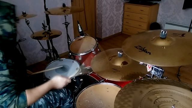 Бригадный подряд - Гитары - Drum Cover смотреть онлайн
