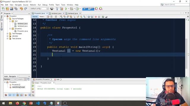 INTERFAZ GRÁFICA DE USUARIO ✅ Abrir JFrame en Netbeans ✅ Abrir JFrame desde otro JFrame Netbeans смотреть онлайн