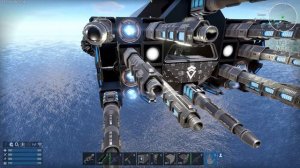 Empyrion Galactic Survival Большое и компактное судно для добычи руды с астероидов