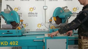 YILMAZ KD 402 Двухголовочная маятниковая отрезная пила для профиля из ПВХ и алюминия #obburu