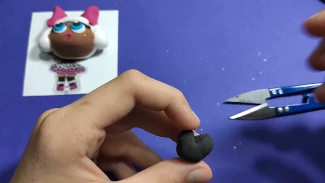Лепим куклу ЛОЛ Дива из пластилина смотреть онлайн
