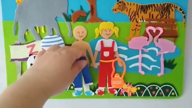 развивающие игры из фетра смотреть онлайн