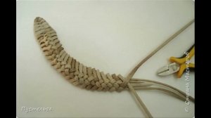 Плетение из газетных трубочек. Ящерица. Мастер-класс.