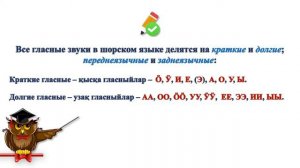 Урок 1. Алфавит шорского языка