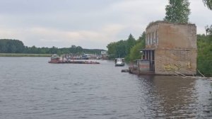 БУКСИРОВКА НЕСАМОХОДНЫХ ПЛАВСРЕДСТВ катером КС-100Д