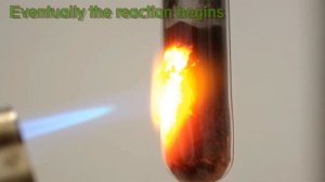 Восстановление оксида меди углём / isolation of copper by its oxide with carbon