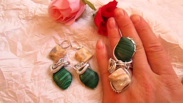 Малахит и яшма .Украшения от Ксении Есиповой смотреть онлайн