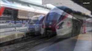 Züge in PARIS - Trains in Paris Gare de l'Est