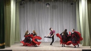 хореографический ансамбль "Вдохновение"-  танец русских цыган