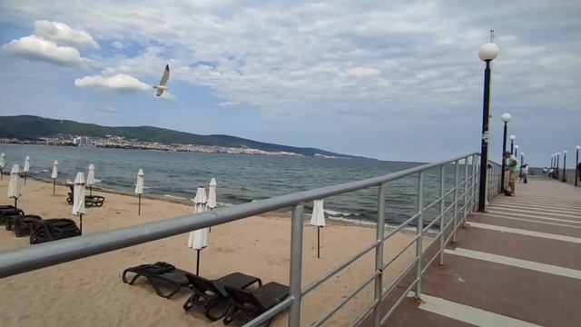 Болгария сезон начался Солнечный берег!!!! Bulgarien heute Sunny Beach смотреть онлайн