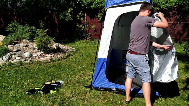 Самая высокая и удобная палатка душ туалет Cool walk 1901!!! Путешествие с кемпером.