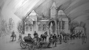 Московский пейзаж художника Владимира Герасимова