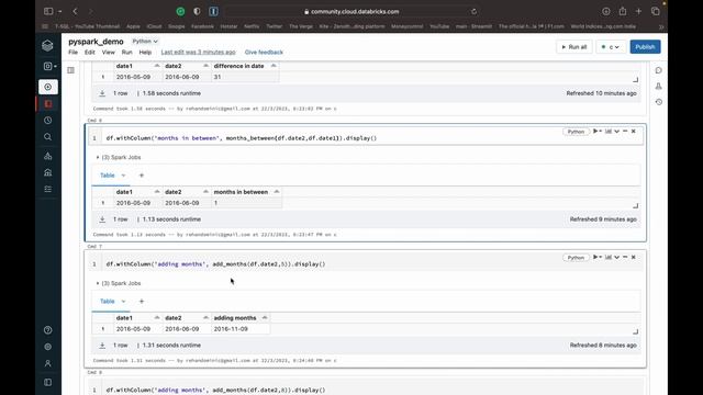38. Date Functions Continued... | PySpark Date Calculations смотреть онлайн