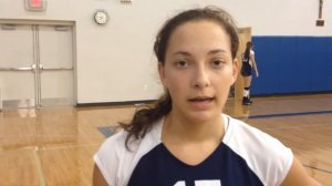 Ursuline's Lauren Bagneris and Katherine Meiklejohn discuss win over St. Thomas Aquinas