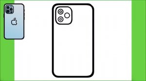 КАК НАРИСОВАТЬ АЙФОН? How to drawing iphone?