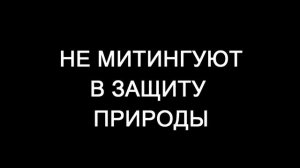 Когда природу не нужно защищать