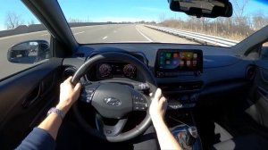 2022 Hyundai KonaN Line AWD - Впечатления от вождения от первого лица