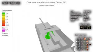 Пробитие Объекта 263 - Видео гайд зоны пробития Объект 263
