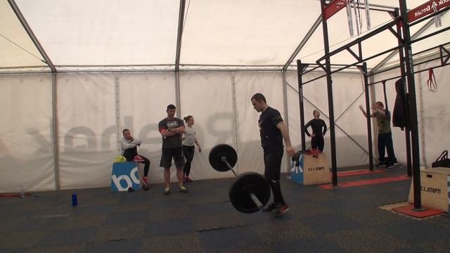 CrossFit Open Games - Workout 13.4 Rustam Abasov 91 Total Raps (5rounds +1Clean and Jerks) смотреть онлайн