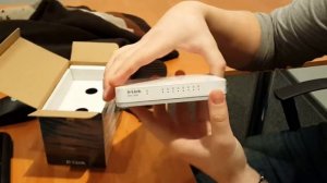D-link DGS-1008A unpacking обзор