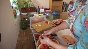 СОЛЕНЫЕ АРБУЗЫ, хрустящие как огурчики!  Вкусно и Необычно! #Рецепт !