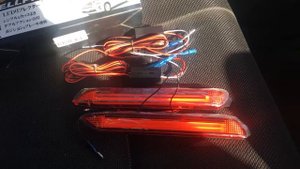 Светодиодные стопы в бампер Toyota/Lexus катафоты