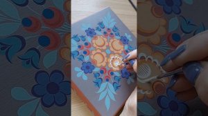 Роспись шкатулки. Роспись по дереву.