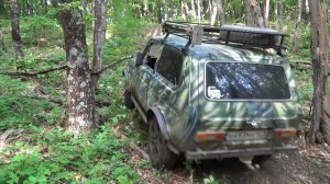 Нива джиппинг. Водопад Утаённый, г. Собер