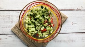 Крабовый салат со сметаной