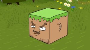 I DON'T LOOK LIKE A MINECRAFT DIRT BLOCK but animated
