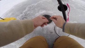 SURPRISING Catch while Ice Fishing MY NEW POND!!! (CATCH CLEAN COOK)