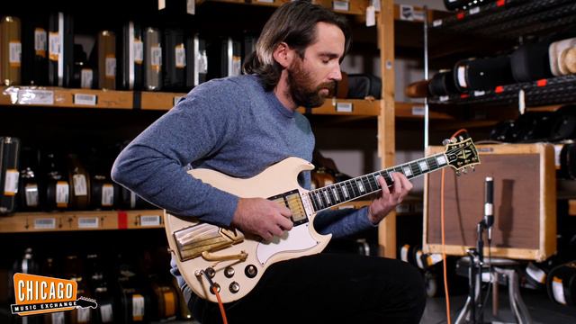 1962 Polaris White Gibson Les Paul Custom | CME Vintage Demo | Nathaniel Murphy смотреть онлайн