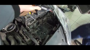 замена акб на peugeot 508