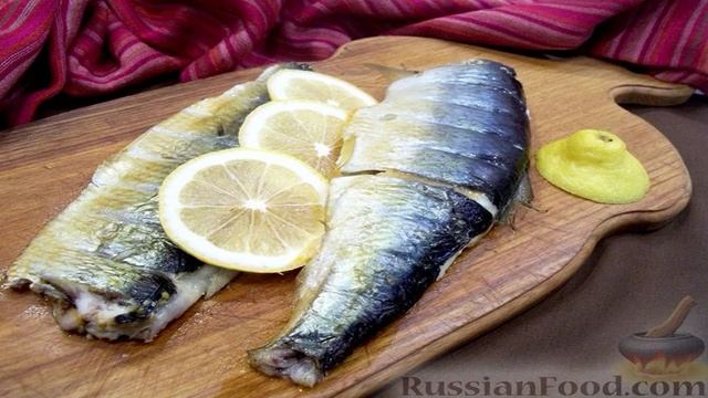 Копчёная рыба на сковороде