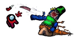 Mini Crewmate Kills Creepy Rainbow Friends Characters - Part 2 | Among Us