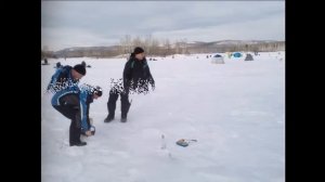 Зимняя рыбалка на Аргазях.