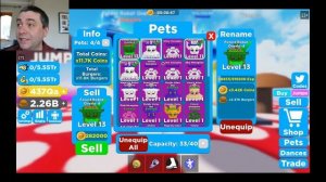 Roblox - Thick Legends - Everything unlocked & 3k Omega Pet Help.