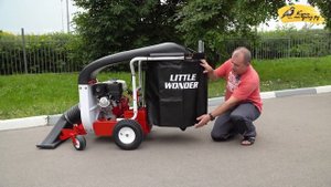 LITTLE WONDER Pro Vac SP / Обзор самого мощного садово - паркового пылесоса / Купи на Дачу
