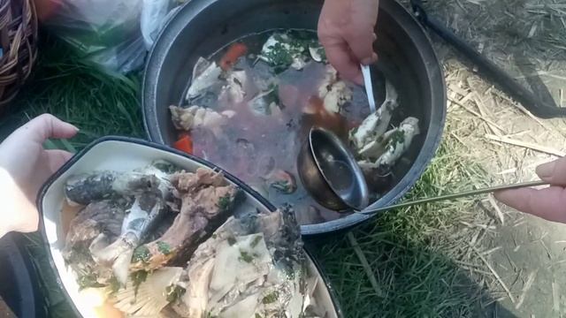 ГОТОВИМ УХУ, УХА ПО БЕССАРАБСКИ , ОТДЫХ У ВОДОЕМА смотреть онлайн