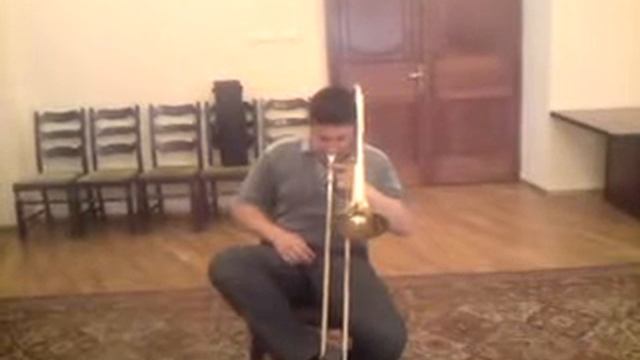 Chardash Part 1 Karen Sargsyan (Solo Trombone Opernhaus und Philharmonic Orchestra Armenia ) смотреть онлайн