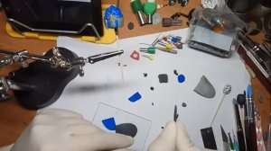 Трансформер Оптимус Прайм из полимерной глины. Процесс лепки.