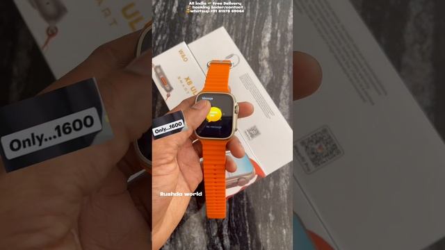 X8 Ultra Smart Watch ??Series 8 NFC Always-on Display Wireless Charging Body Smartwatch X8 Ultra