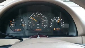 Acceleration test Mercedes W163 Ml 500