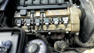 БМВ Е34 прогорел клапан ремонт BMW E34