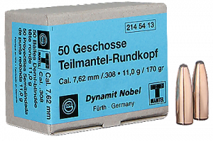 GECO Teilmantel .308 170gr/11,0грамм SP ВС-0,305 #2145413