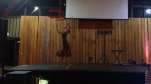 Гимнастический номер с лентой