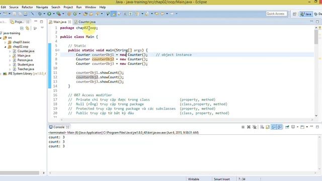 Lập trình Java - 59 Static keyword смотреть онлайн