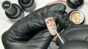 МК модный принт "Леопард" на ногтях.