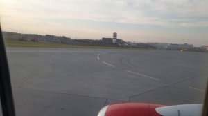 Взлёт из Шереметьево Boeing 737-800. Рейс Москва (Шереметьево) - Сочи (Адлер). Авиакомпания Россия